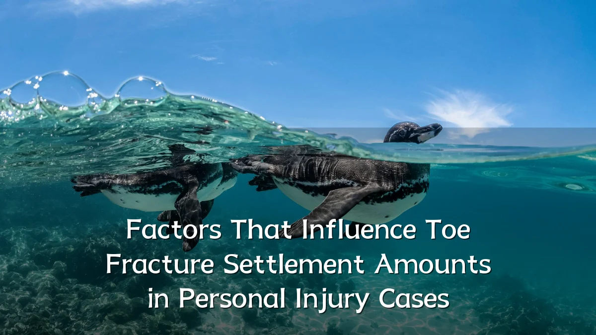 Factors That Influence Toe Fracture Settlement Amounts in Personal Injury Cases