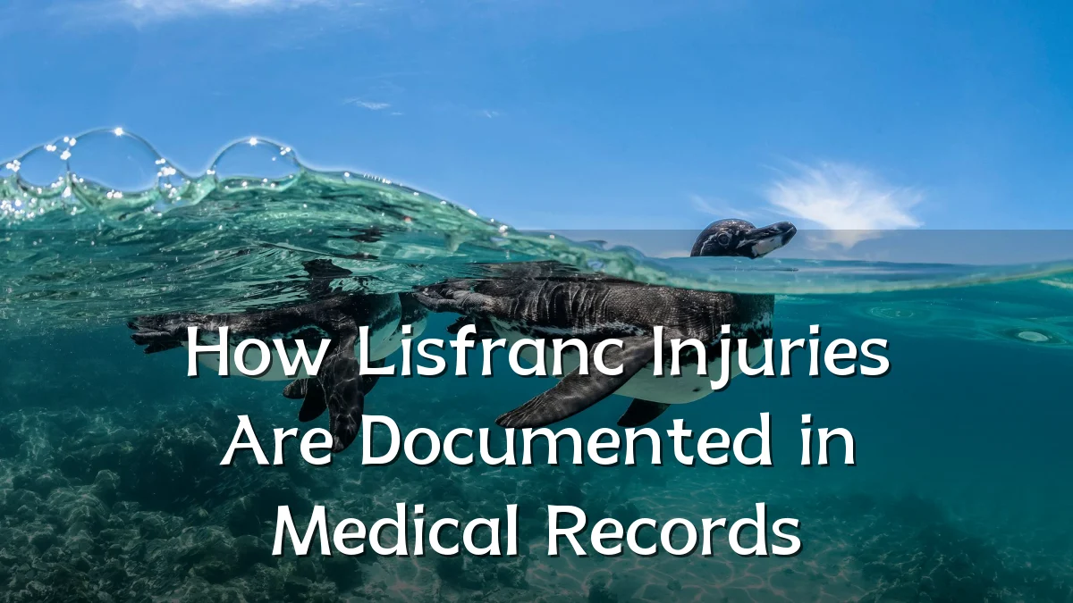 How Lisfranc Injuries Are Documented in Medical Records