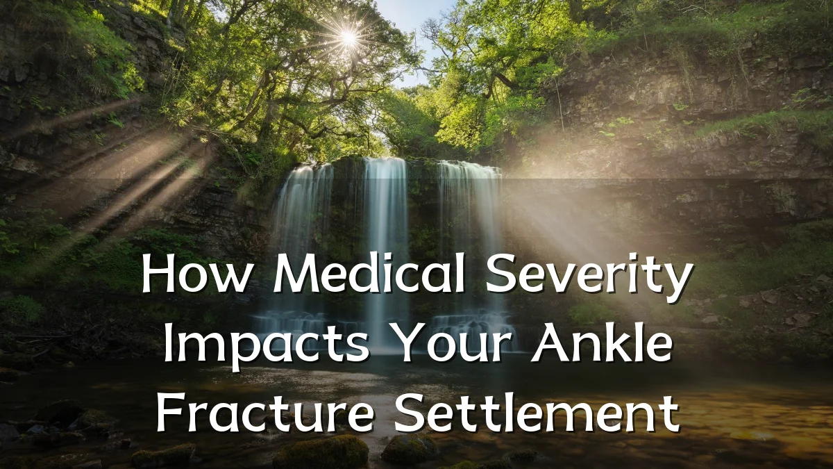 How Medical Severity Impacts Your Ankle Fracture Settlement