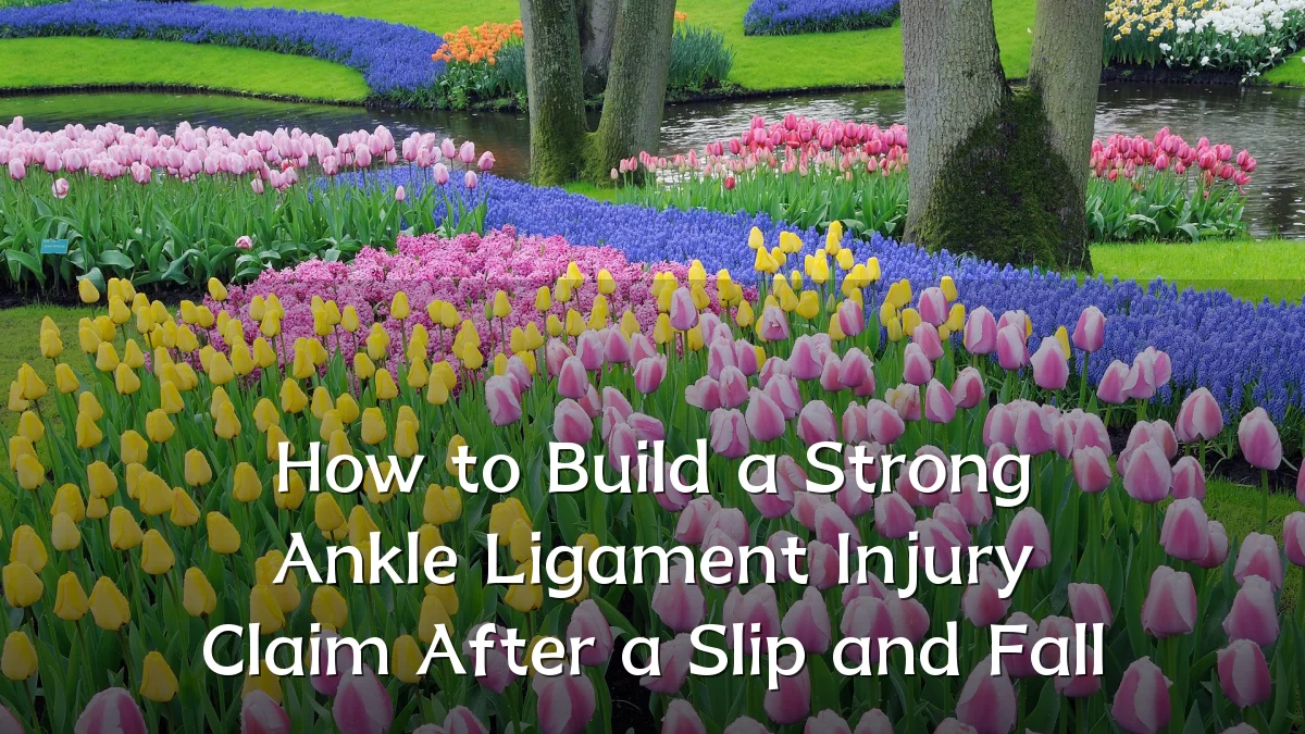 How to Build a Strong Ankle Ligament Injury Claim After a Slip and Fall