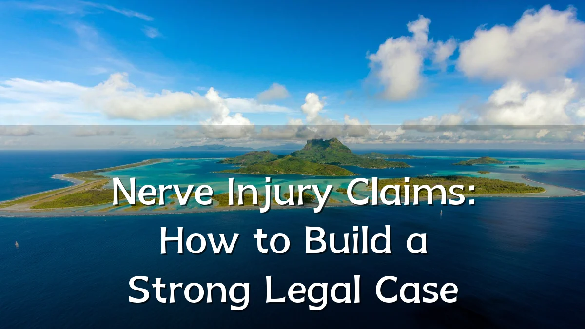 Nerve Injury Claims: How to Build a Strong Legal Case