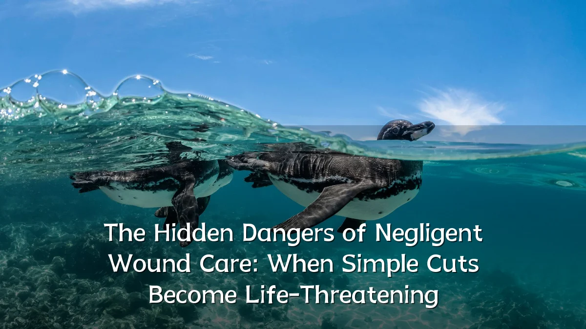The Hidden Dangers of Negligent Wound Care: When Simple Cuts Become Life-Threatening