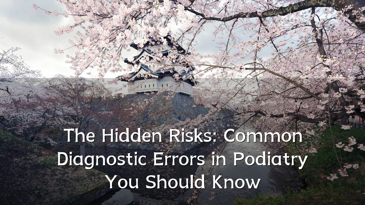 The Hidden Risks: Common Diagnostic Errors in Podiatry You Should Know