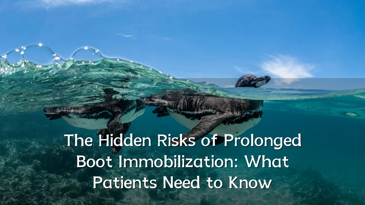 The Hidden Risks of Prolonged Boot Immobilization: What Patients Need to Know