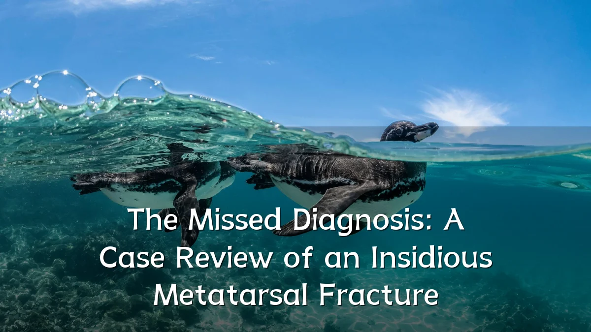 The Missed Diagnosis: A Case Review of an Insidious Metatarsal Fracture
