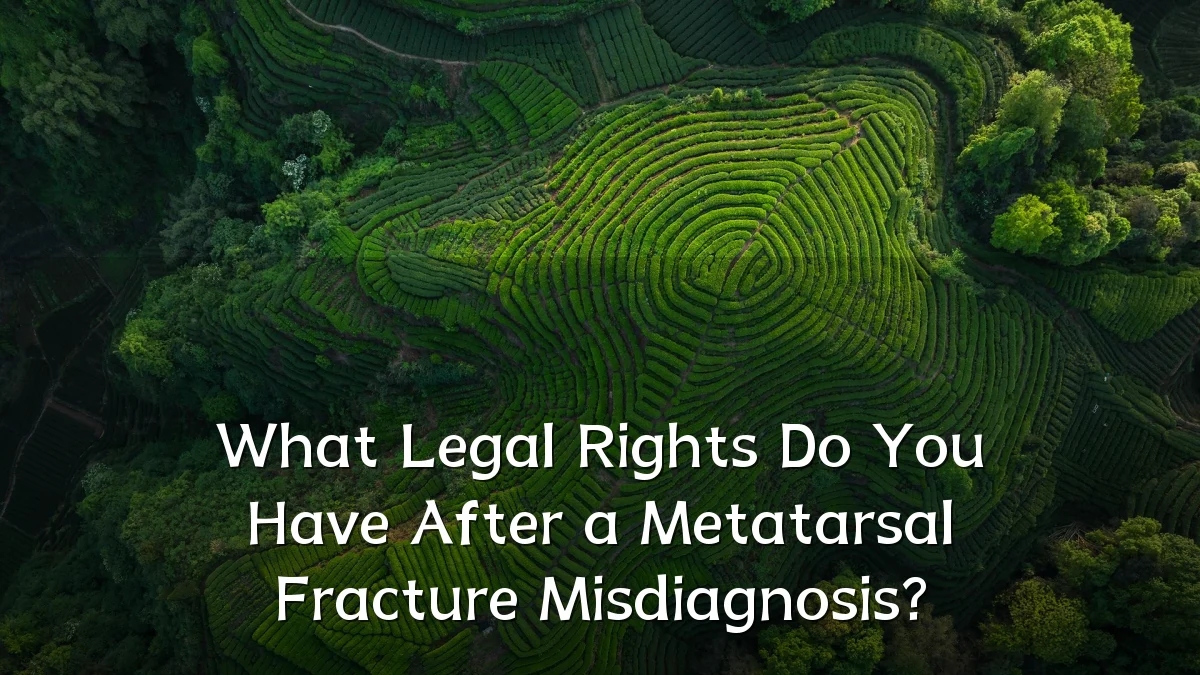 What Legal Rights Do You Have After a Metatarsal Fracture Misdiagnosis?
