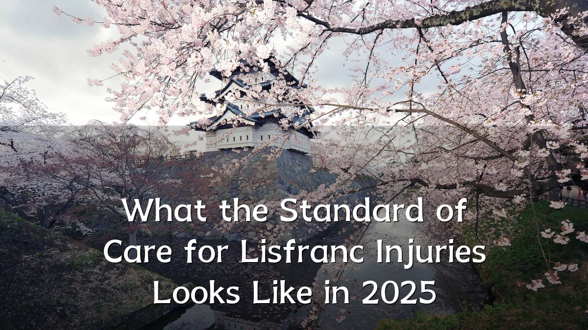What the Standard of Care for Lisfranc Injuries Looks Like in 2025