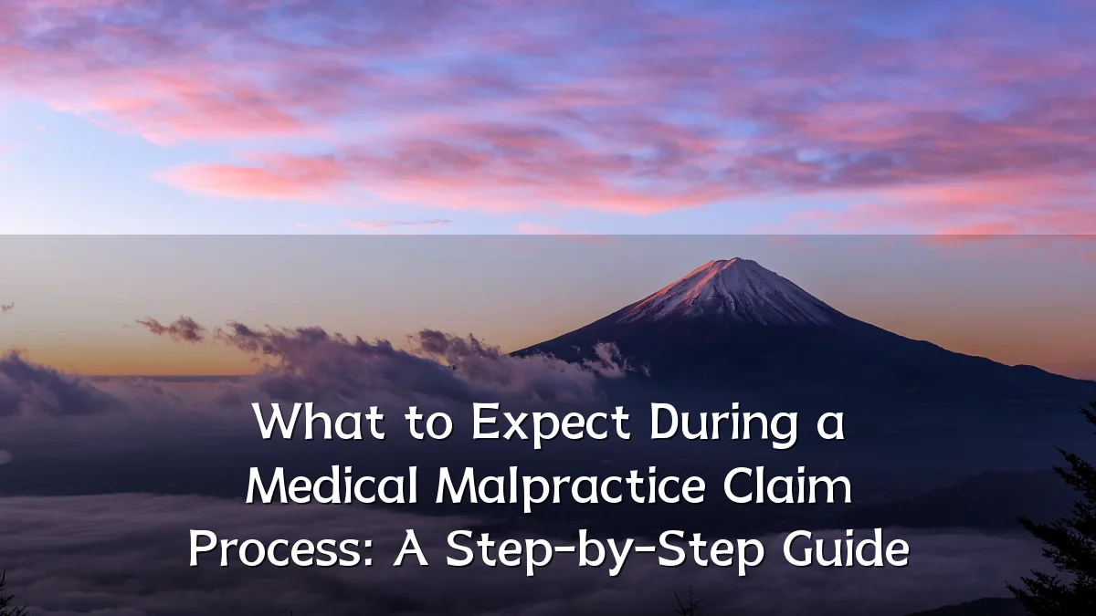 What to Expect During a Medical Malpractice Claim Process: A Step-by-Step Guide
