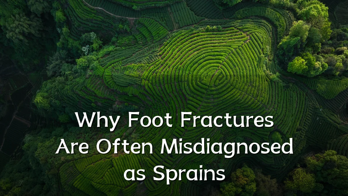 Why Foot Fractures Are Often Misdiagnosed as Sprains