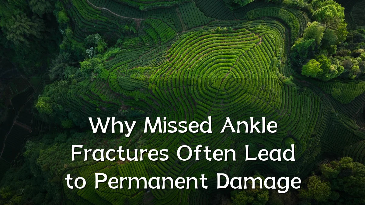 Why Missed Ankle Fractures Often Lead to Permanent Damage