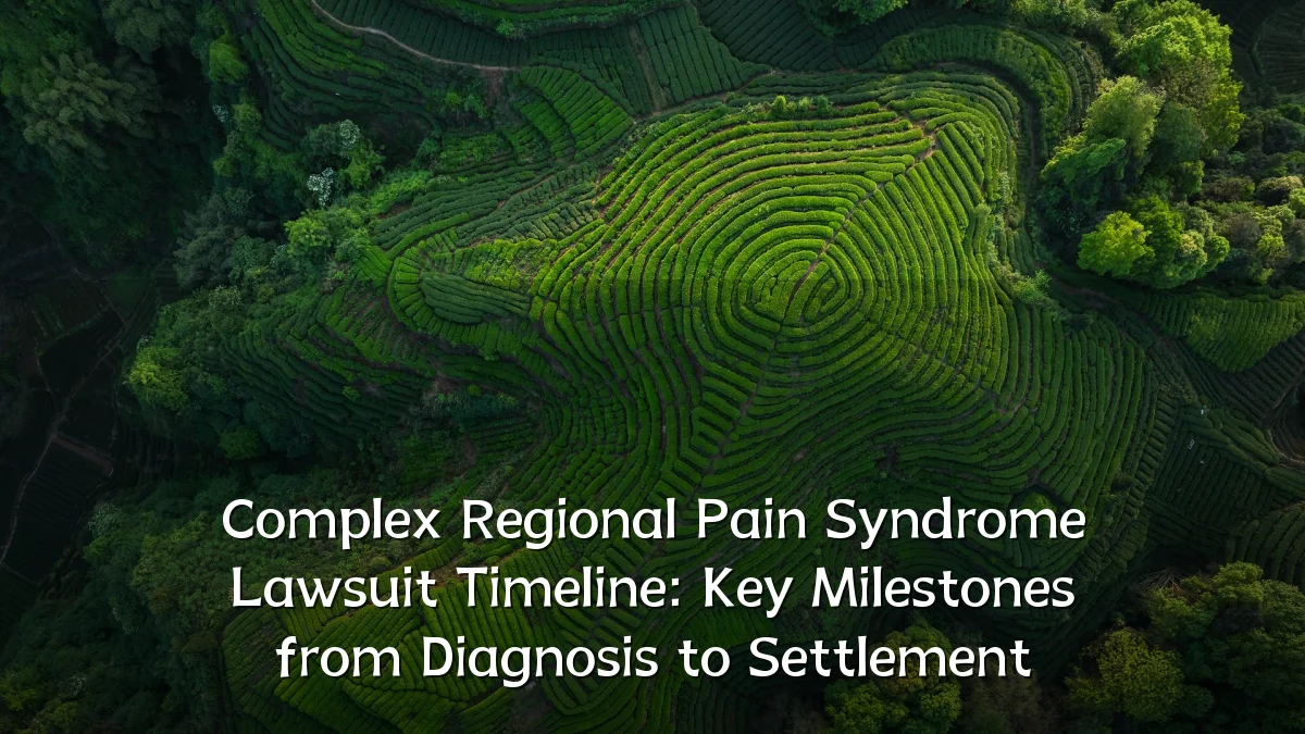 Complex Regional Pain Syndrome Lawsuit Timeline: Key Milestones from Diagnosis to Settlement