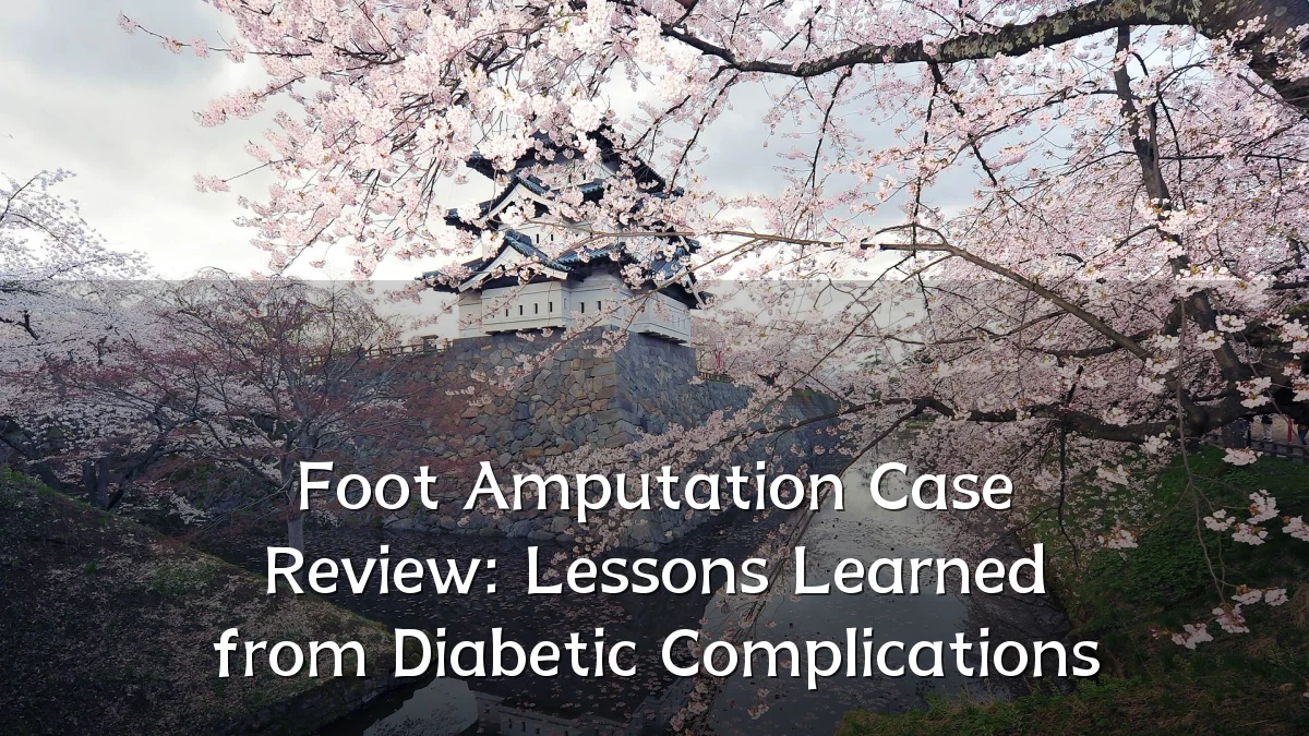Foot Amputation Case Review: Lessons Learned from Diabetic Complications