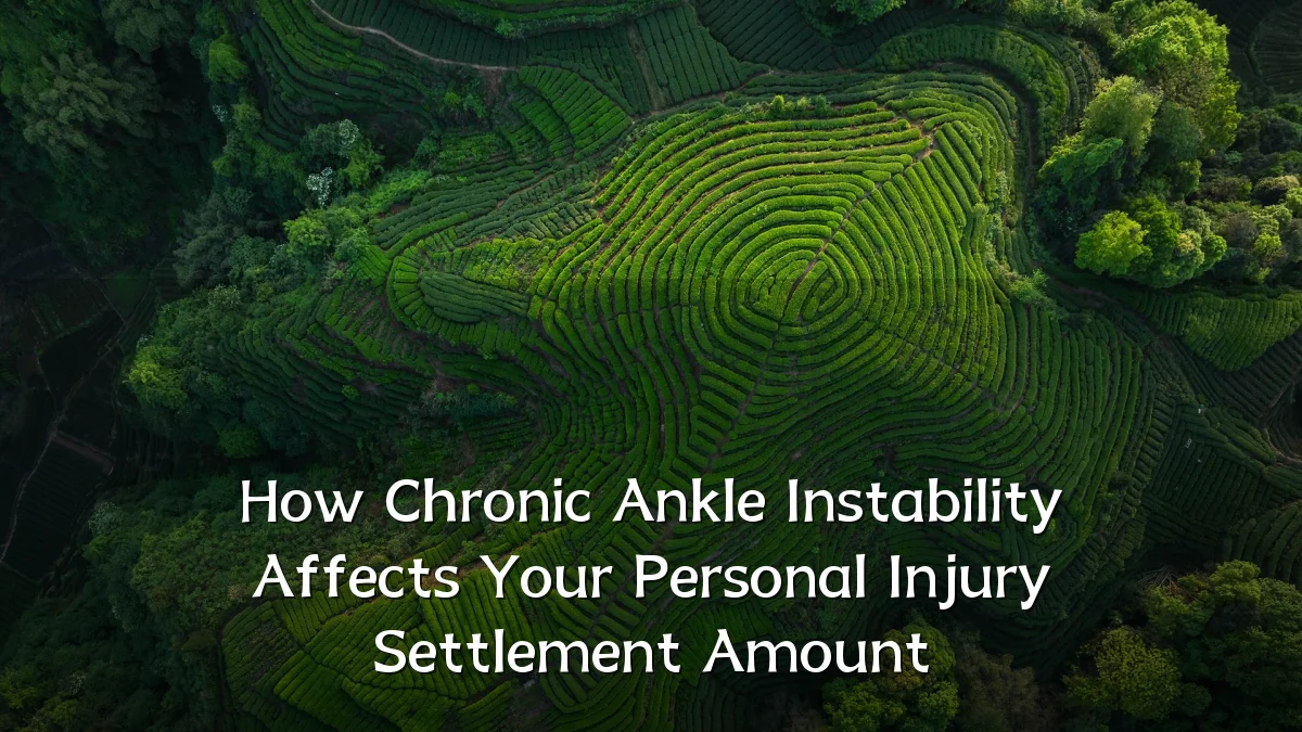 How Chronic Ankle Instability Affects Your Personal Injury Settlement Amount