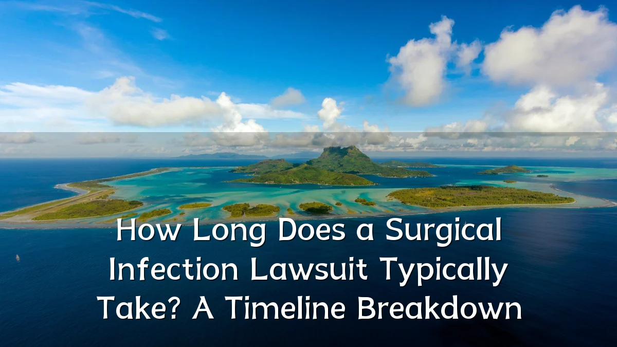 How Long Does a Surgical Infection Lawsuit Typically Take? A Timeline Breakdown