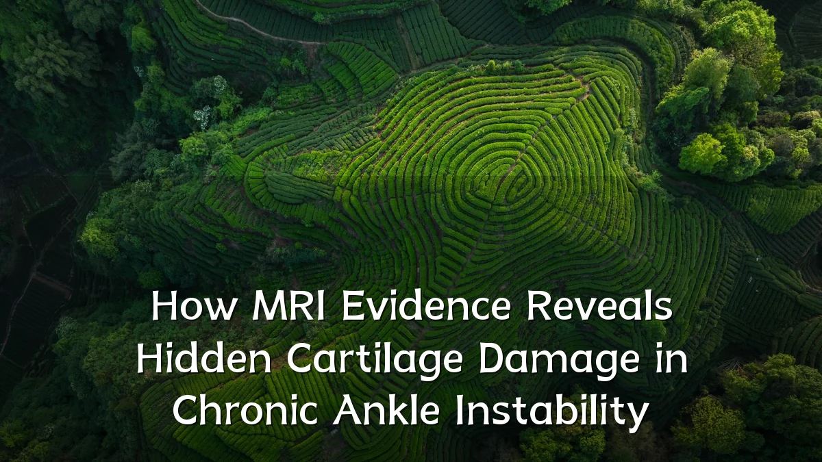How MRI Evidence Reveals Hidden Cartilage Damage in Chronic Ankle Instability