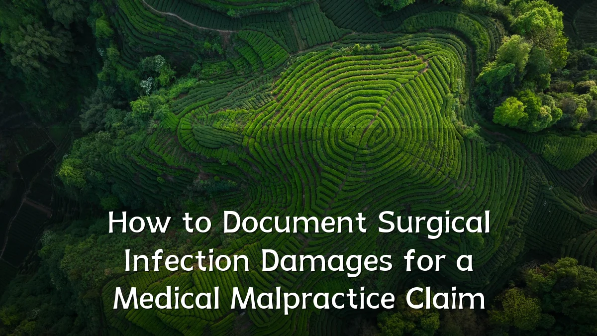 How to Document Surgical Infection Damages for a Medical Malpractice Claim