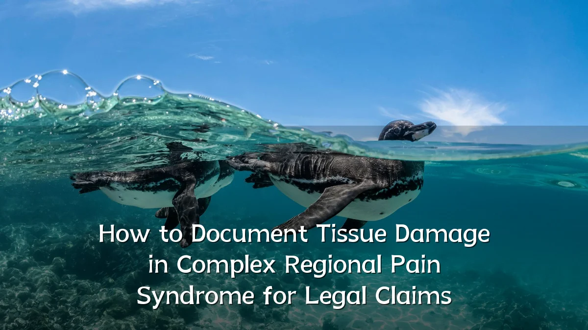 How to Document Tissue Damage in Complex Regional Pain Syndrome for Legal Claims