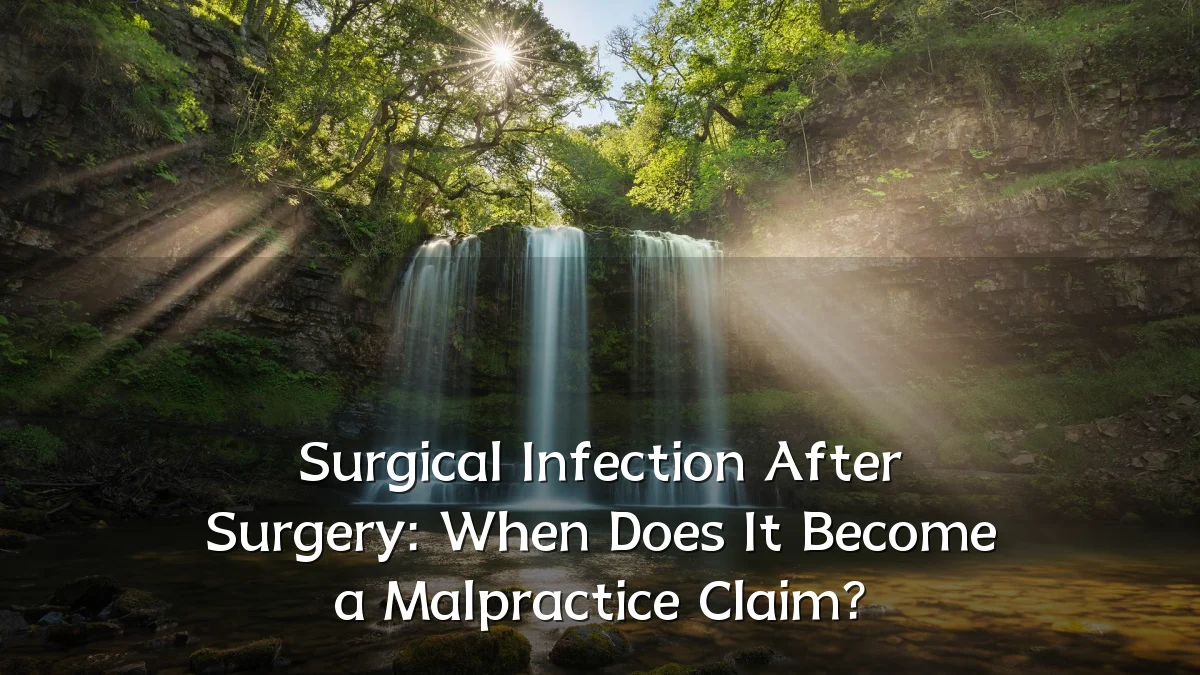 Surgical Infection After Surgery: When Does It Become a Malpractice Claim?