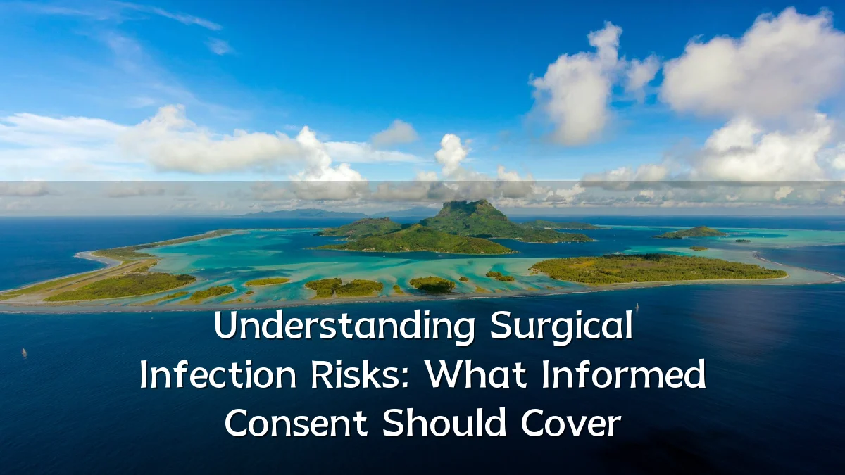 Understanding Surgical Infection Risks: What Informed Consent Should Cover