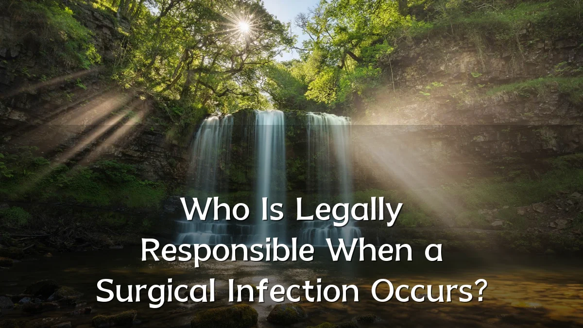 Who Is Legally Responsible When a Surgical Infection Occurs?